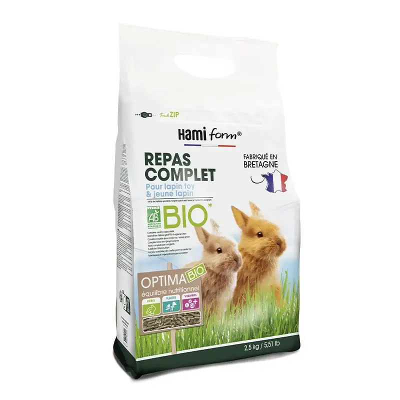 Optima BIO jeune lapin Retour Gratuit