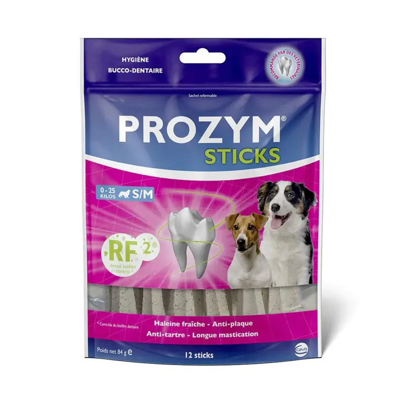 Nouvel Arrivage Prozym sticks RF2 chien