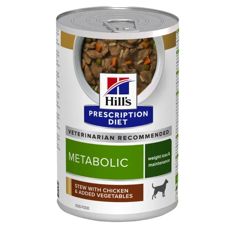 Prix Promo Hill's Prescription Diet Metabolic en bouchées mijotées au poulet – pâtée chien