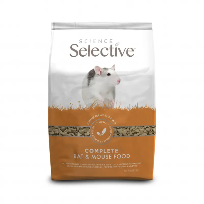 Science Selective Complete Food rat et souris Soldes