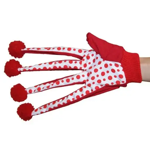 Gant de jeu avec pompons chat Promotion
