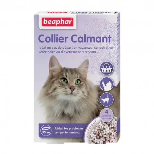 Commander Vite Collier calmant chat