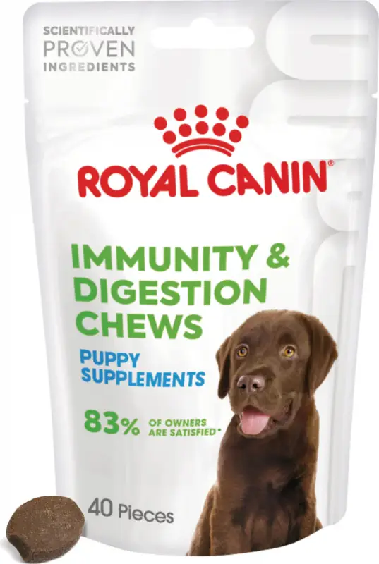 Remise Aliment complémentaire Puppy Immunity & Digestion Chews pour chiot
