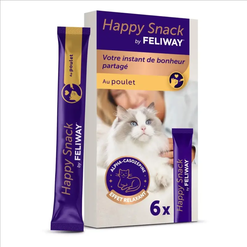 Feliway Happy Snacks chat Jusqu&rsquo;à Épuisement Des Stocks