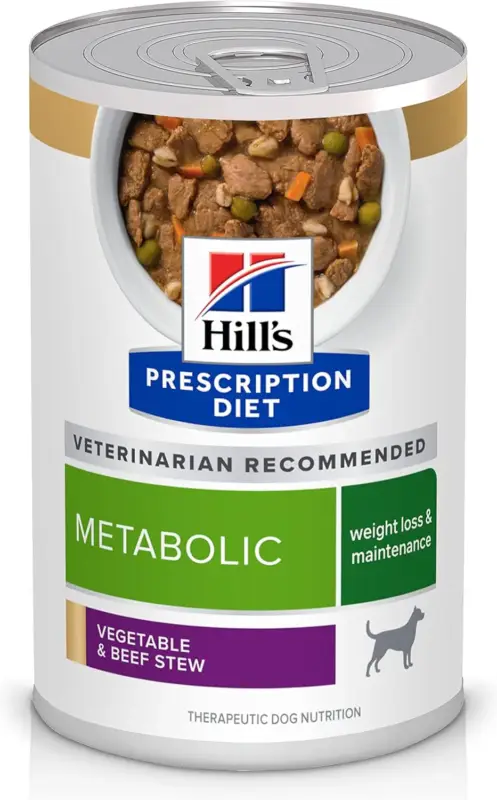 Soldes Prescription Diet Chien Metabolic Beef 12 x 370g