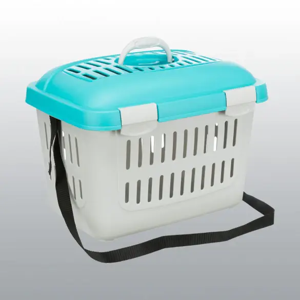 Authentique Cage de transport pour cochons d'indes et lapins nains