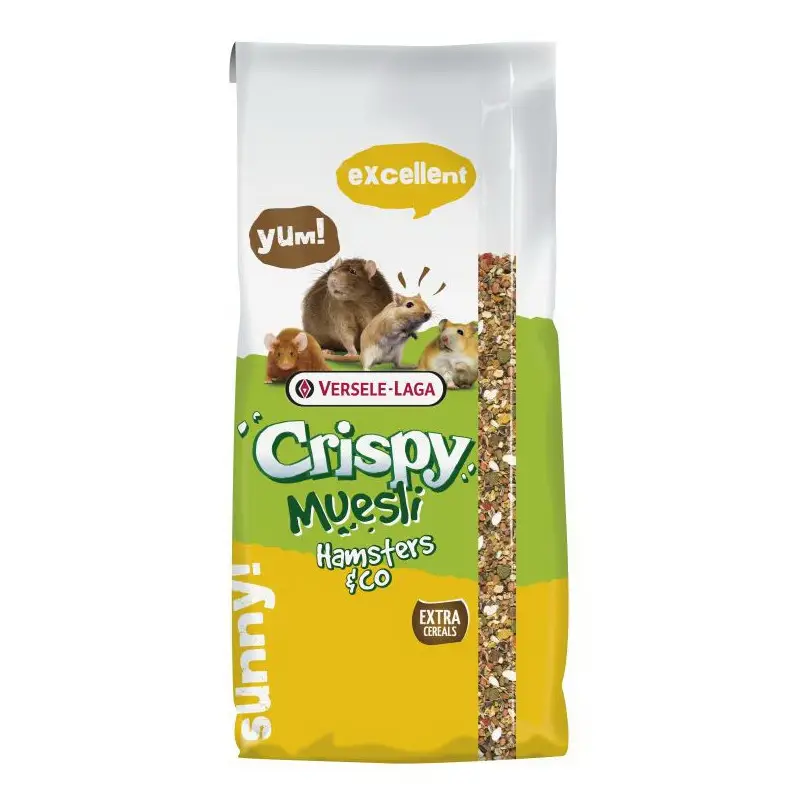 Crispy Muesli Hamsters & Co 20Kg – VERSELE LAGA Bon Plan