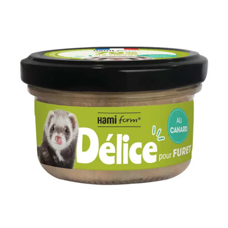 Aliment complémentaire pour furet au canard – HAMIFORM Prix Choc