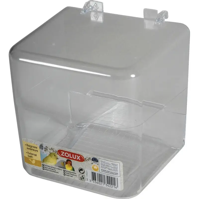 Baignoire exterieure oiseaux trans – ZOLUX Super Prix