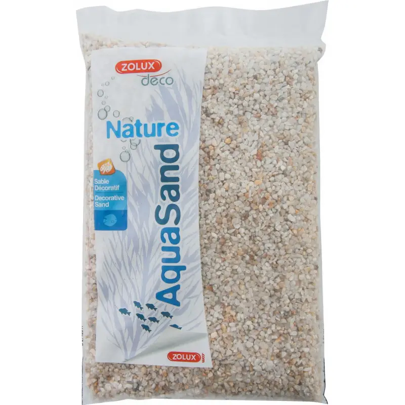 Aquasand naturel quartz blanc 1kg – ZOLUX Offre Du Jour