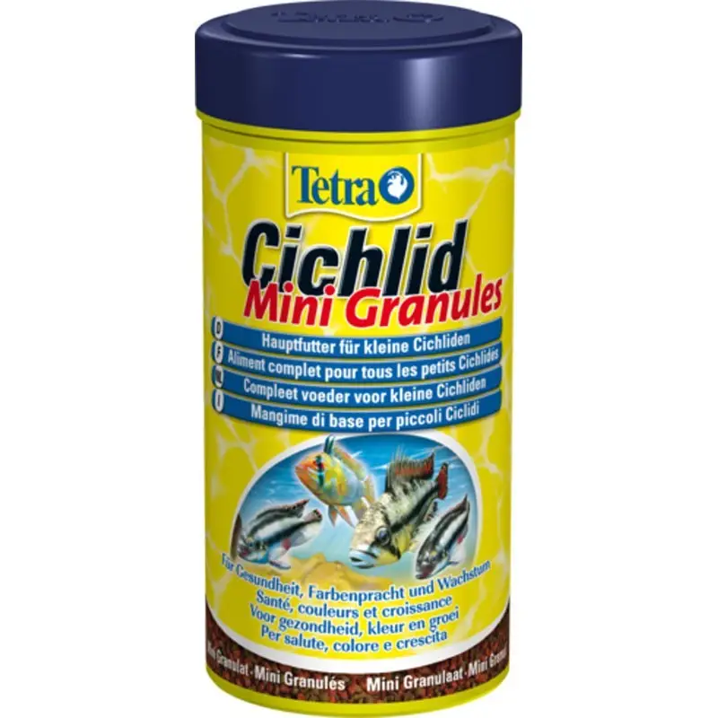 Tetra Cichlid Mini Granules – 250ml Soldes