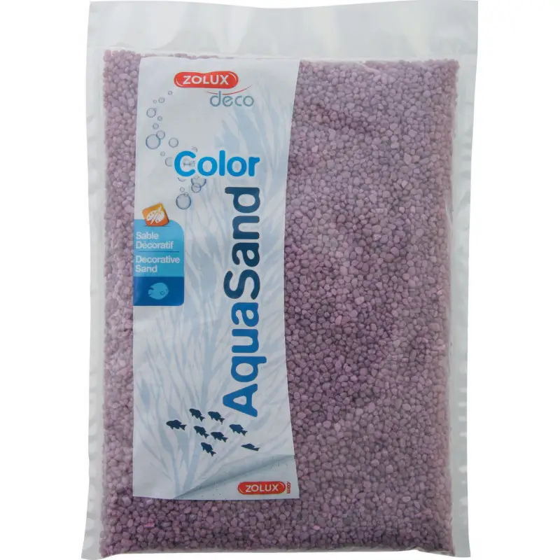 Aquasand color violet lilas 1kg – ZOLUX Pas Cher