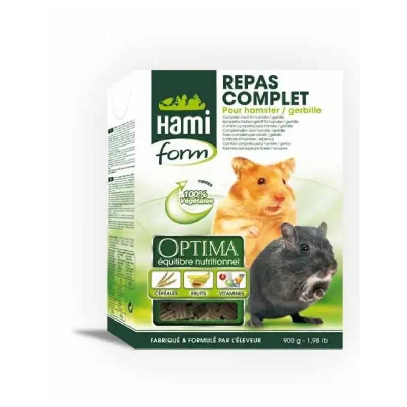 Optima repas complet hamster&gerbille900g – HAMIFORM Affaire À Saisir
