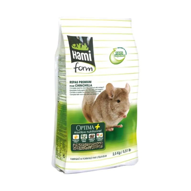 Optima+ repas premium chinchilla 2.5kg – HAMIFORM Must-Have