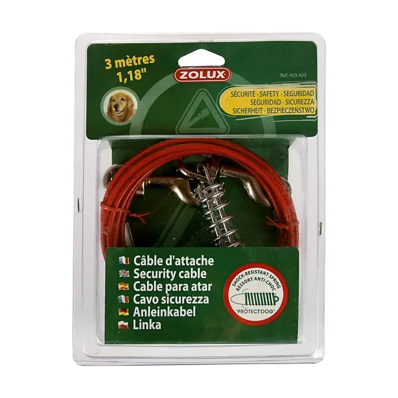 Cable attache 3m – ZOLUX Retour Gratuit