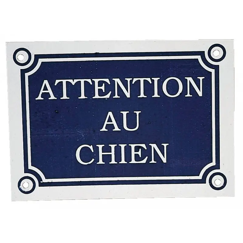 Bon Marché Plaque attention chien – ZOLUX