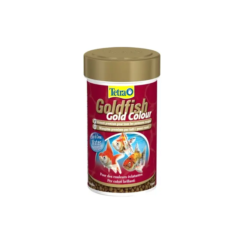 Tetra Goldfish Gold Colour – 100ml Produit De Marque