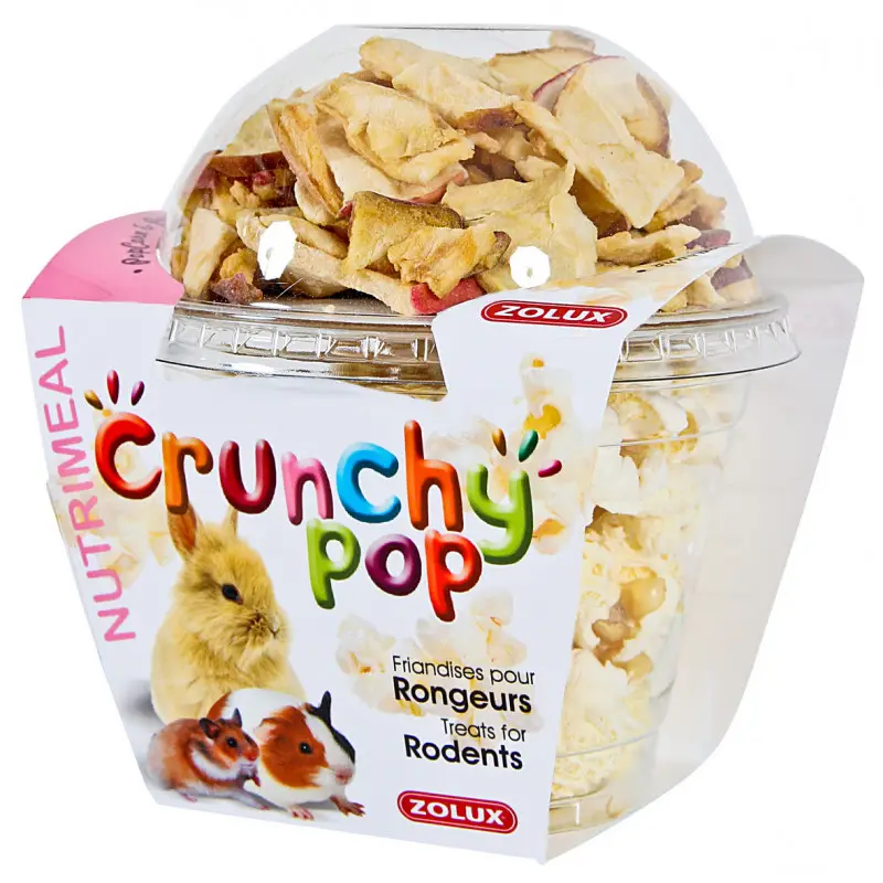 Bon Marché Crunchy pop pomme 33g – ZOLUX