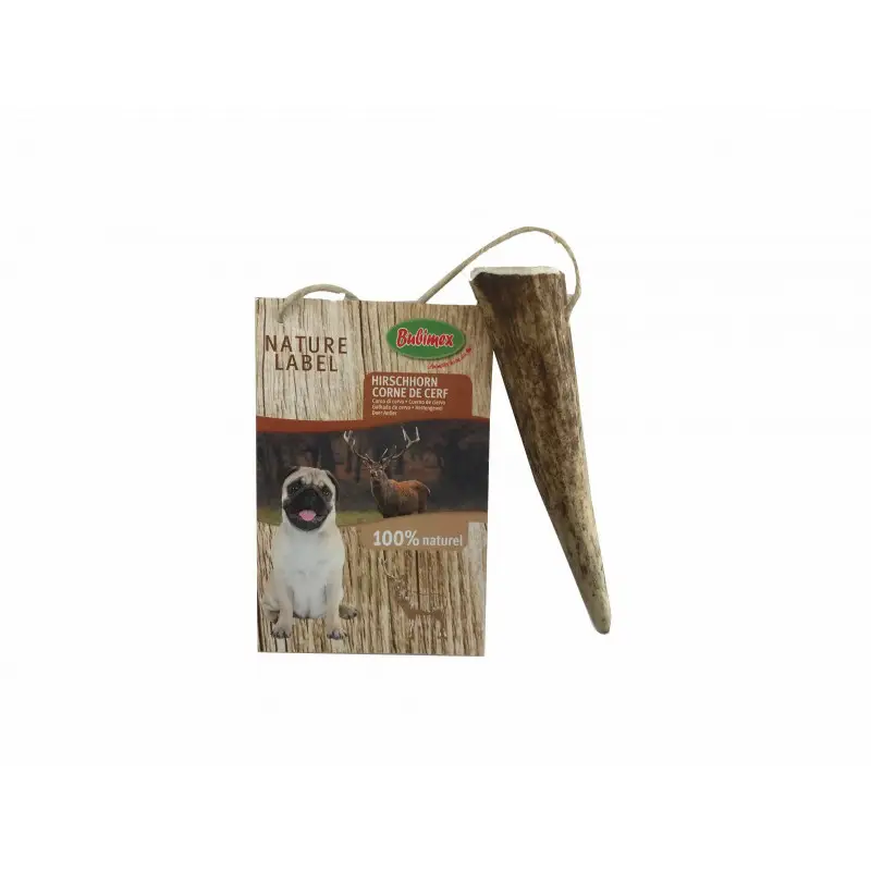 Friandise corne de cerf 20-50gr – BUBIMEX Offre Spéciale