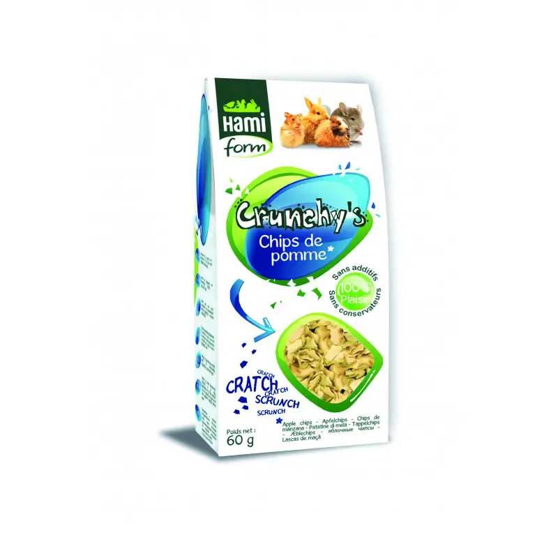 Bon Plan Crunchy&rsquo;s chips pommes lapin 60g – HAMIFORM