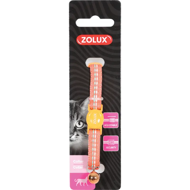 Collier nylon tempo reglable orange – ZOLUX Commander Vite