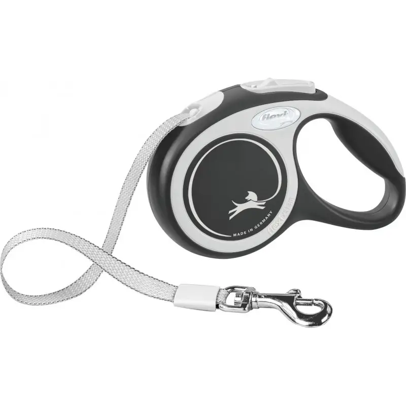 Laisse Flexi new comfort sangle XS: 3m noir – TRIXIE Petit Prix