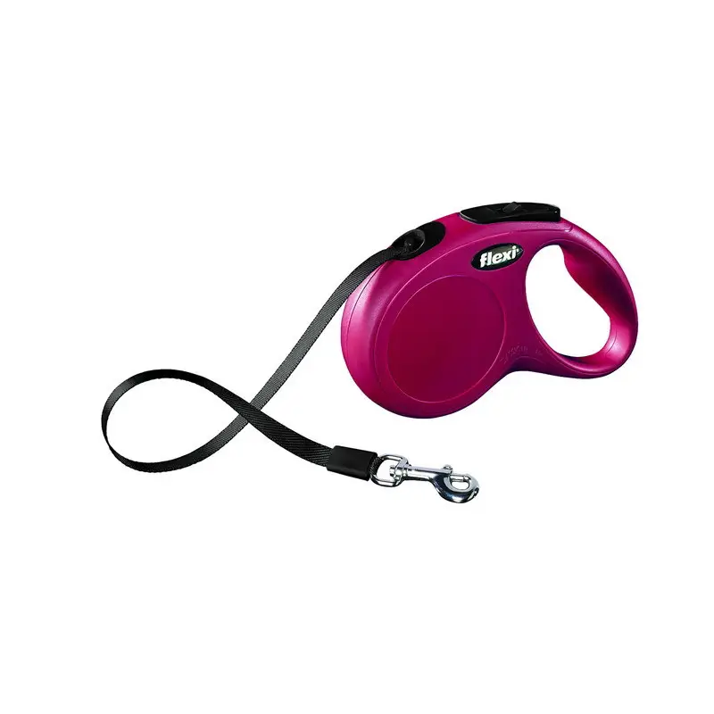 Laisse flexi compact 1 rouge – FLEXI Haute Qualité
