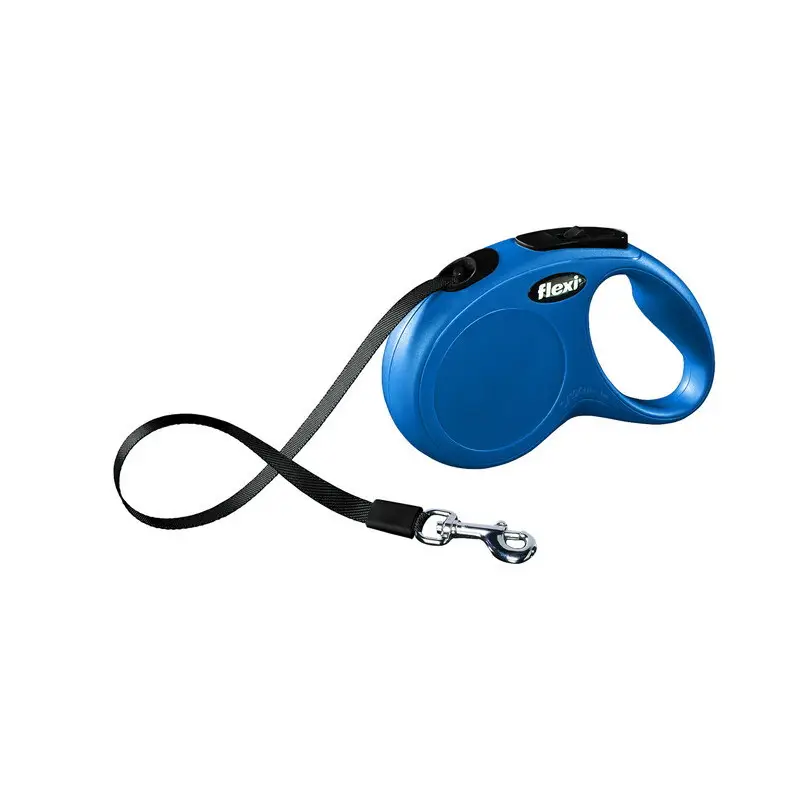 Flexi new classiclaisse sangle flexi s: 5 m bleu – FLEXI Produit De Marque