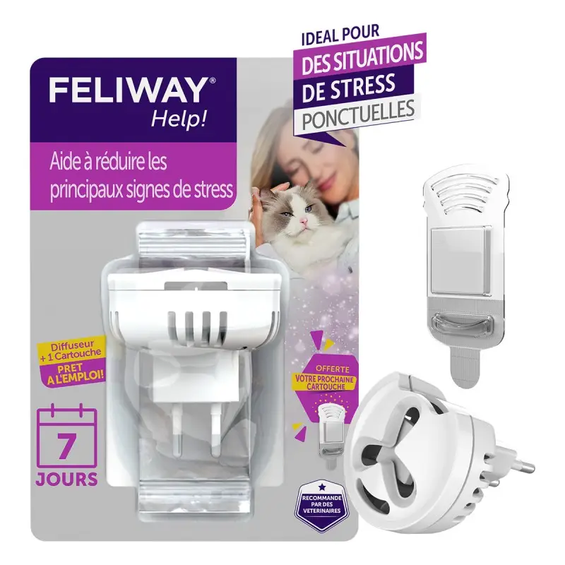 FELIWAY Help! – Anti-stress pour chat Prix Bas