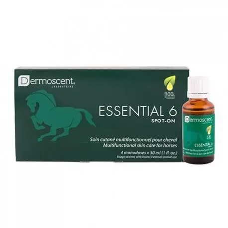 Promotion Dermoscent Essential 6 Spot-On – Soin cutané cheval | Nextmune