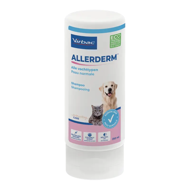 Virbac Care Allerderm – shampoing peau normale chien Offre Limitée
