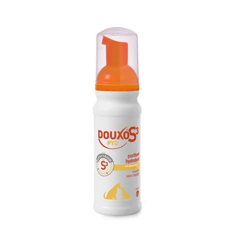 Offre Spéciale Douxo S3 Pyo – mousse antiseptique chien