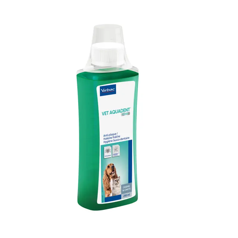 Virbac Vet Aquadent Fresh – solution dentaire chien & chat Prix Choc
