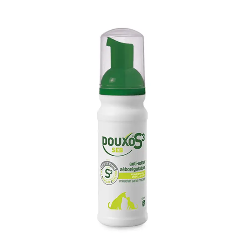 Douxo S3 Seb – mousse sébo-régulatrice chien & chat Retour Gratuit