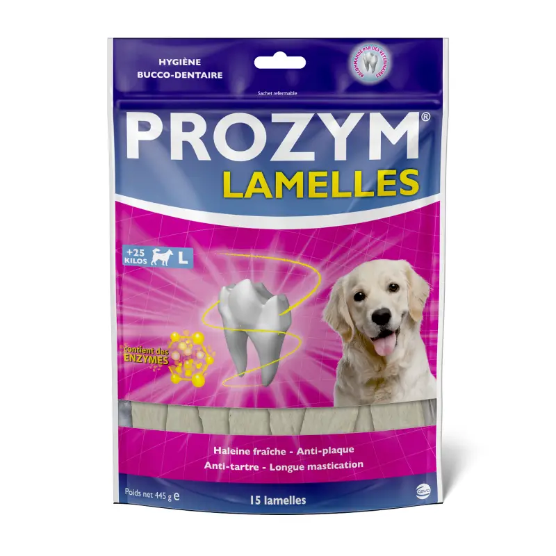 Super Prix Prozym L – lamelles hygiène dentaire grand chien > 25 kg