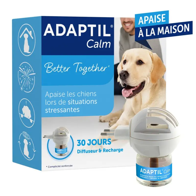 Prix Promo Adaptil Calm – diffuseur apaisant chien + recharge