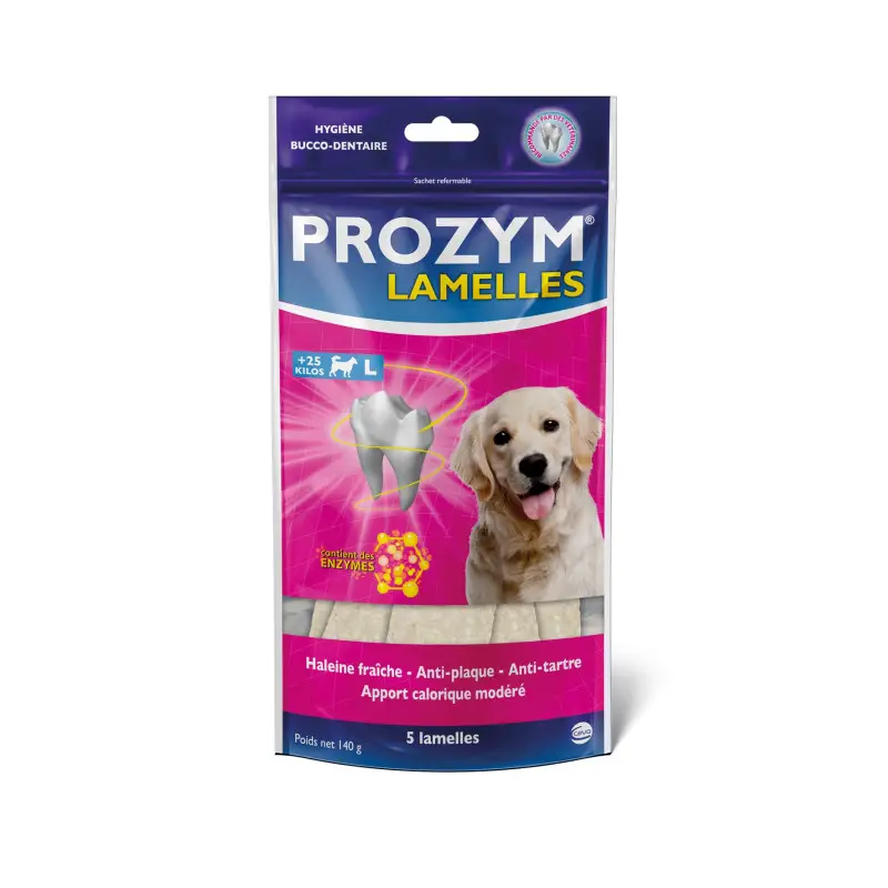 Prozym L – lamelles hygiène dentaire grand chien > 25 kg Dernière Chance