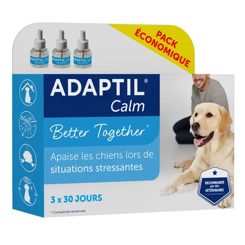Commander Maintenant Adaptil Calm – recharge diffuseur apaisant chien