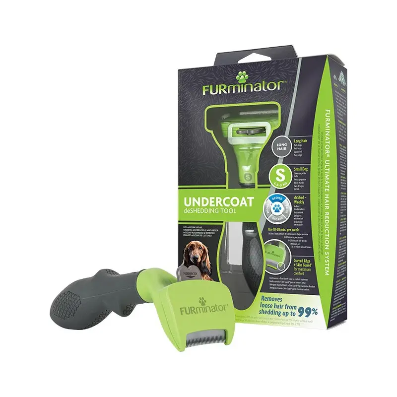 Marque Furminator Undercoat – brosse S poils longs petit chien