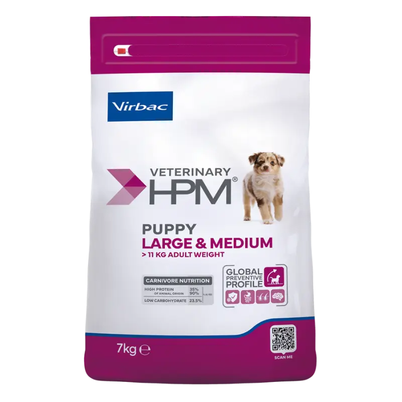 Offre Spéciale Virbac Veterinary HPM Puppy Large & Medium – chiot