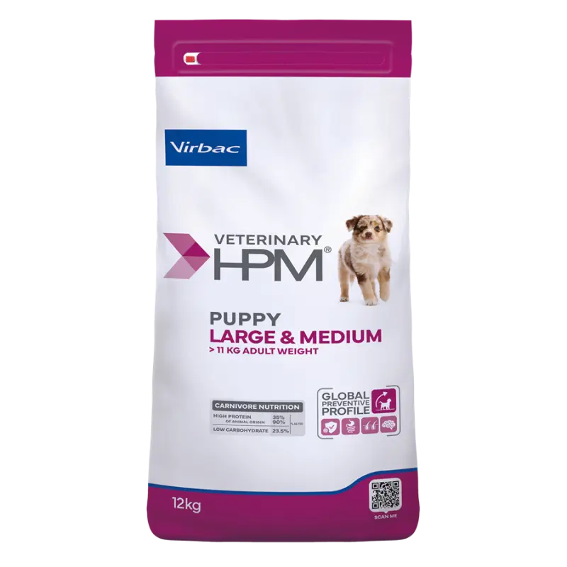 Virbac Veterinary HPM Puppy Large & Medium – chiot Promotion