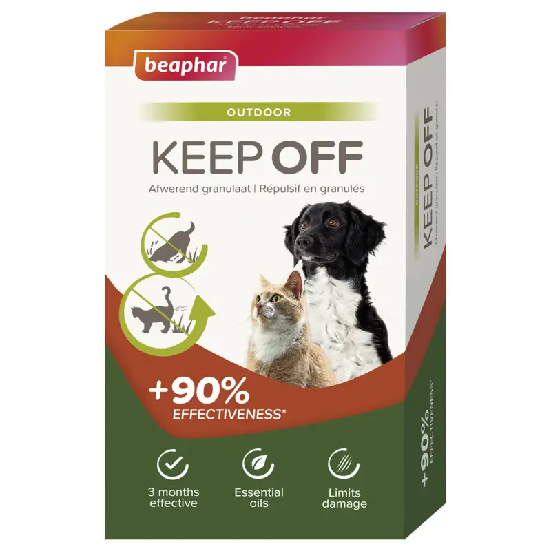 Acheter En Ligne Beaphar Keep Off Outdoor – répulsif en granulés chien & chat