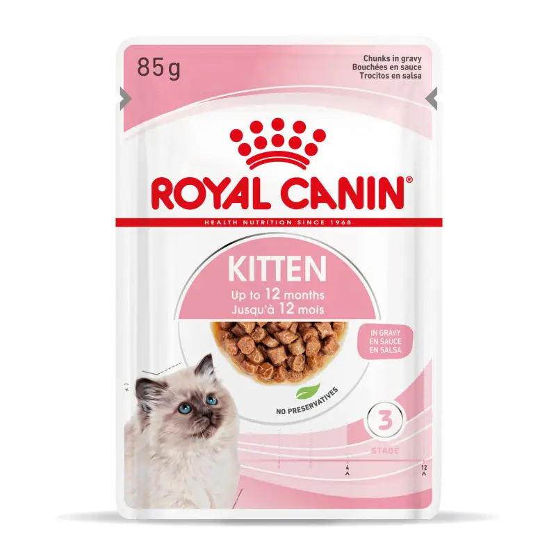 Royal Canin Kitten – émincés chaton en sauce Prix Réduit