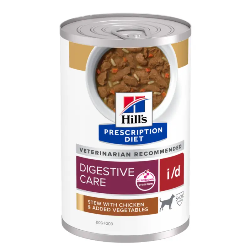 Hill&rsquo;s Prescription Diet i/d Digestive Care – mijotée chien au poulet Authentique