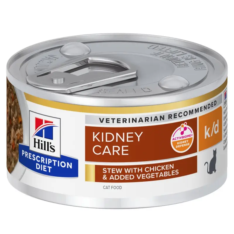 Meilleure Vente Hill&rsquo;s Prescription Diet k/d Kidney Care – mijotée chat au poulet