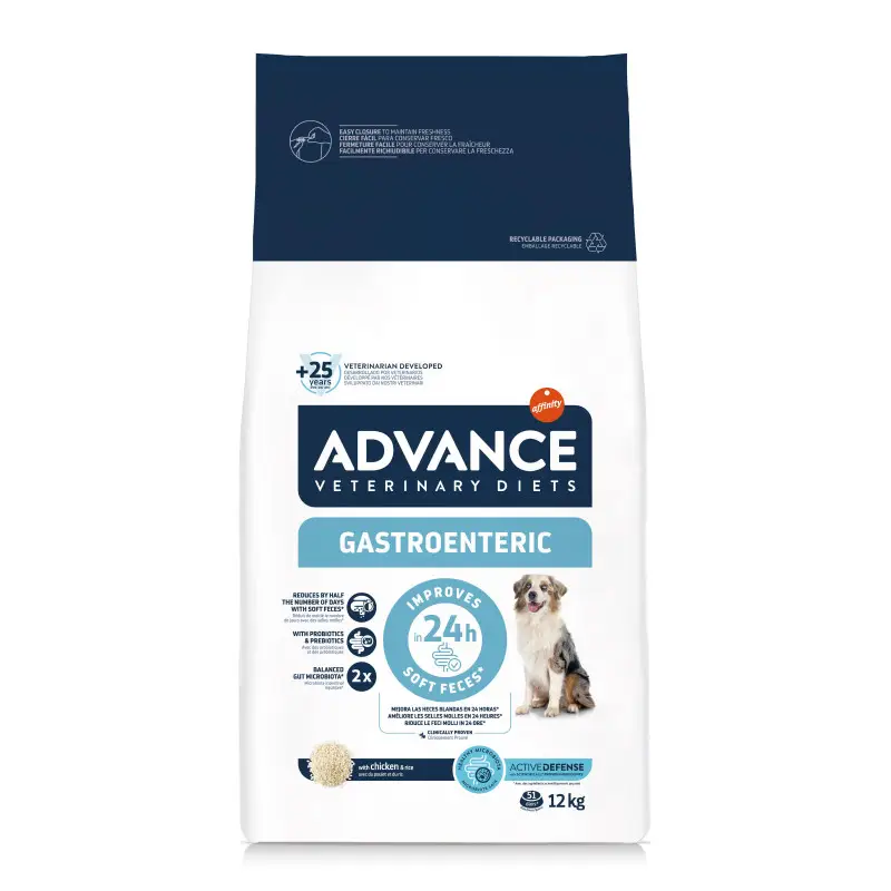 Achat Immédiat Advance Veterinary Diets Gastroenteric – chien au poulet