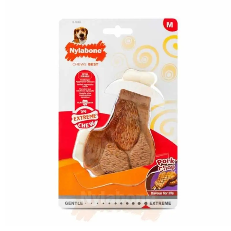 Meilleure Vente Côte de porc Extreme Chew Chop Nylabone