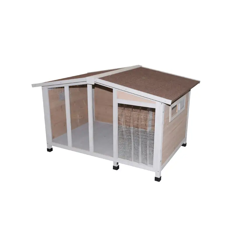 Satisfait Ou Remboursé Niche pour chien Overview avec plexiglas Kerbl