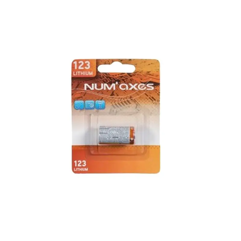 Pile Num&rsquo;Axes CR123 Vente Directe