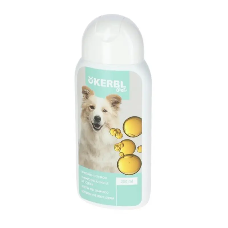 Shampoing chien huile de jojoba 200ml Kerbl Jusqu&rsquo;à Épuisement Des Stocks